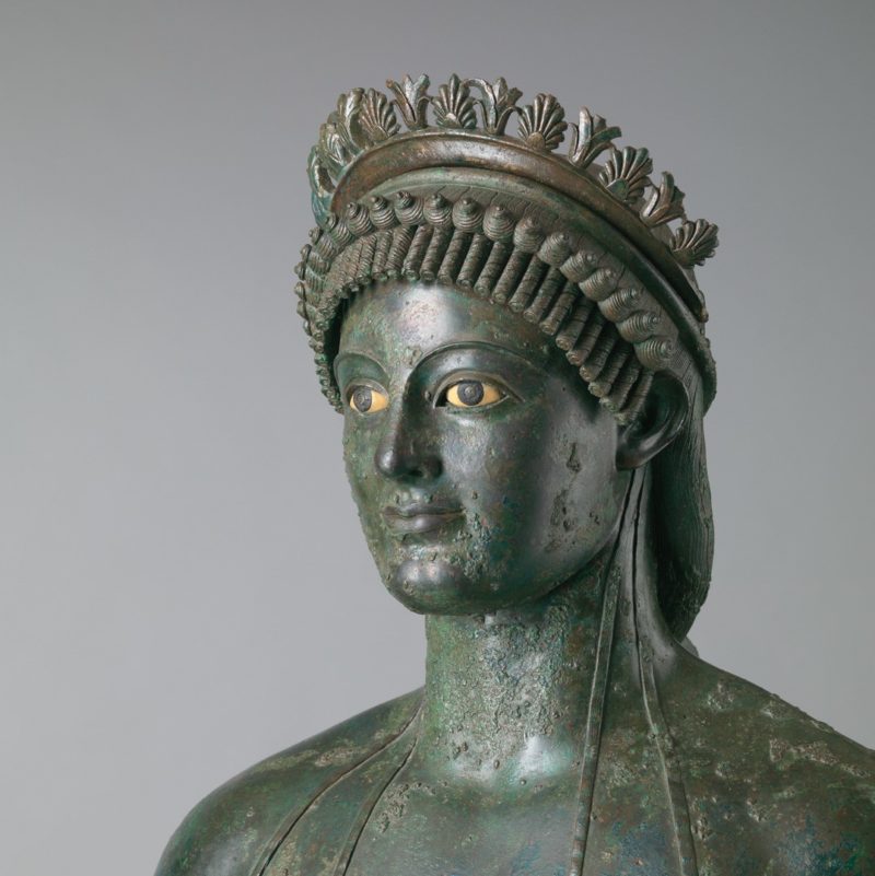 statua in bronzo dall'età antica