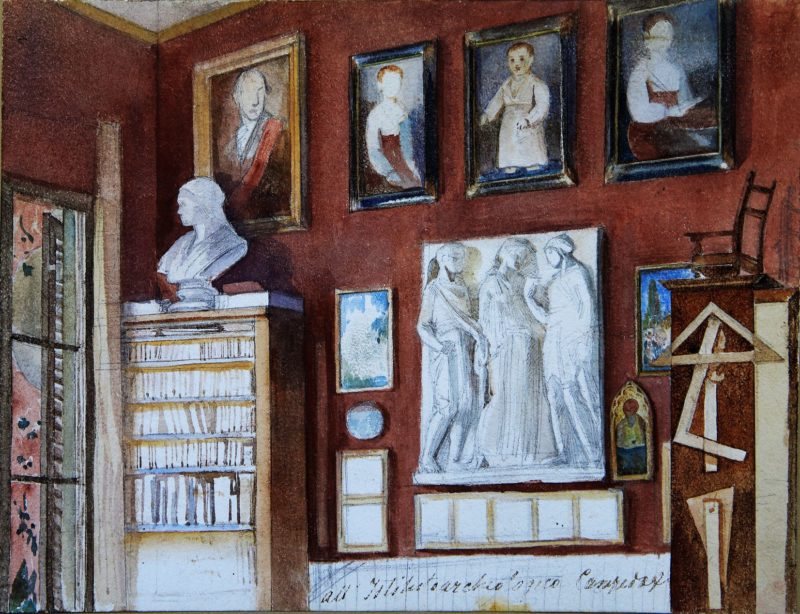 Nadine Helbigin akvarelli.