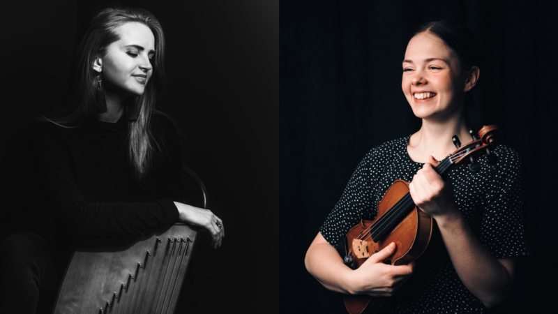 Musicisti Aurora Visa e Jonna Lankinen