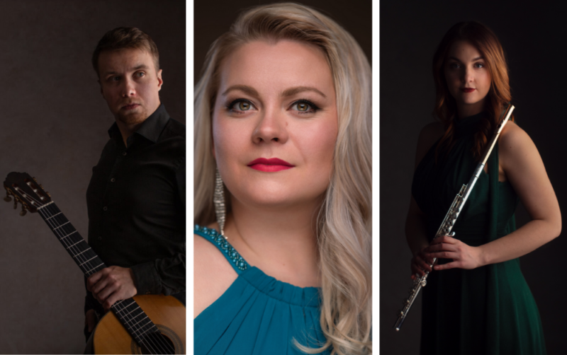 un immagine dei musicisti del concerto