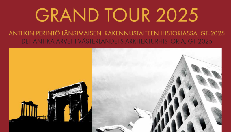 Grand tour 2025-kurssin mainos