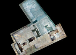 Ortofotografia dello scavo Ostia Post Scriptum