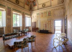 Renessanssihuvila Villa Lanten salone